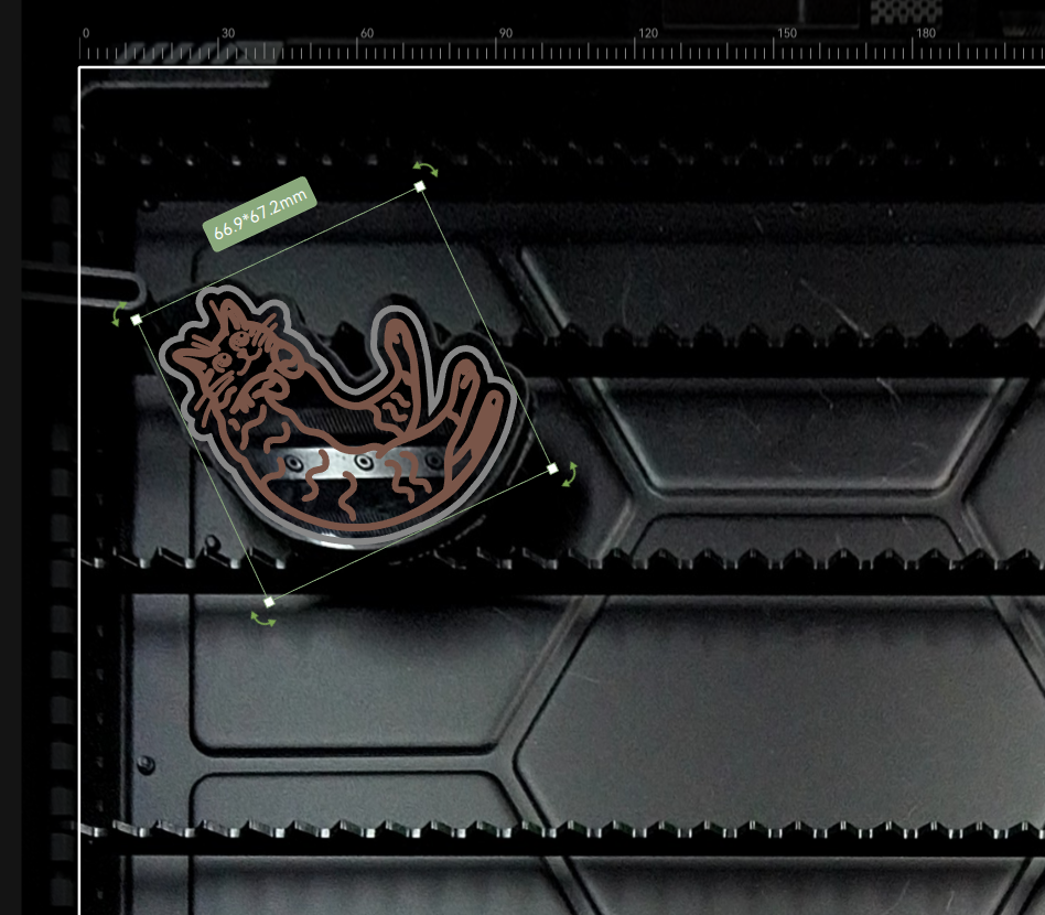 The H2D's secret weapon - a camera on the toolhead that can 